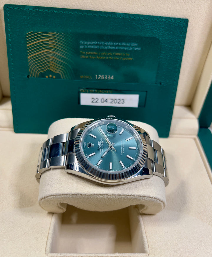 Rolex Datejust 41 126334 | GREEN | 2023