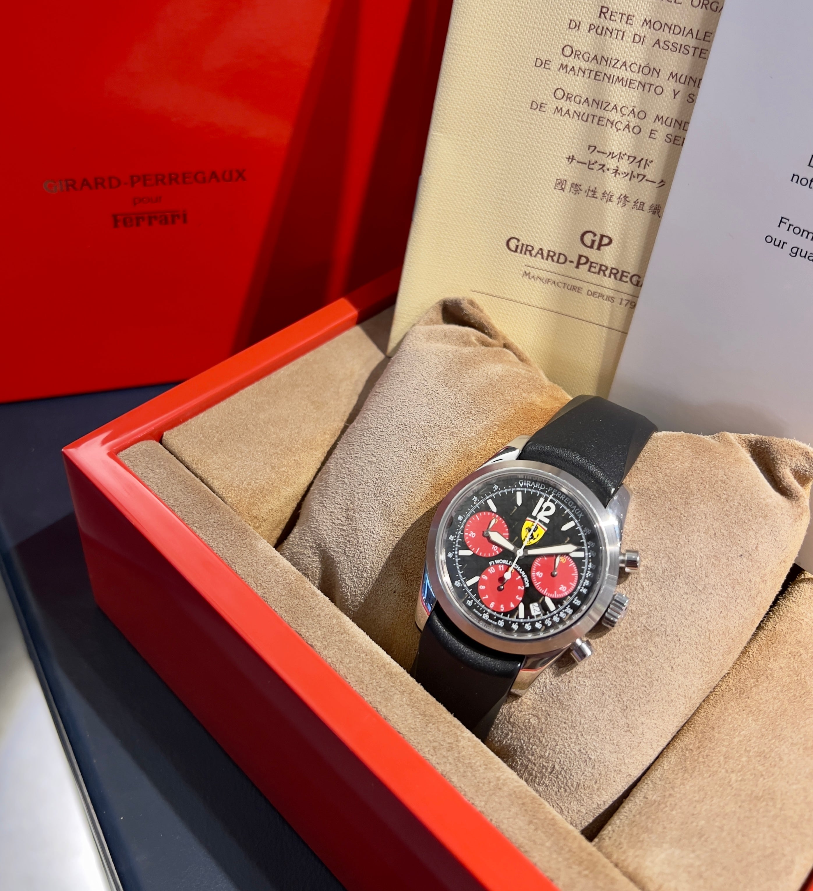 Girard Perregaux Ferrari F2002 World Champion – TOP WATCHES