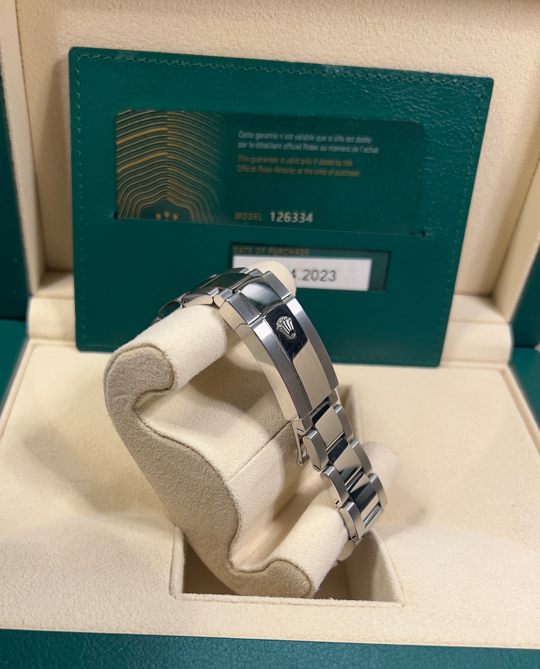Rolex Datejust 41 126334 | GREEN | 2023