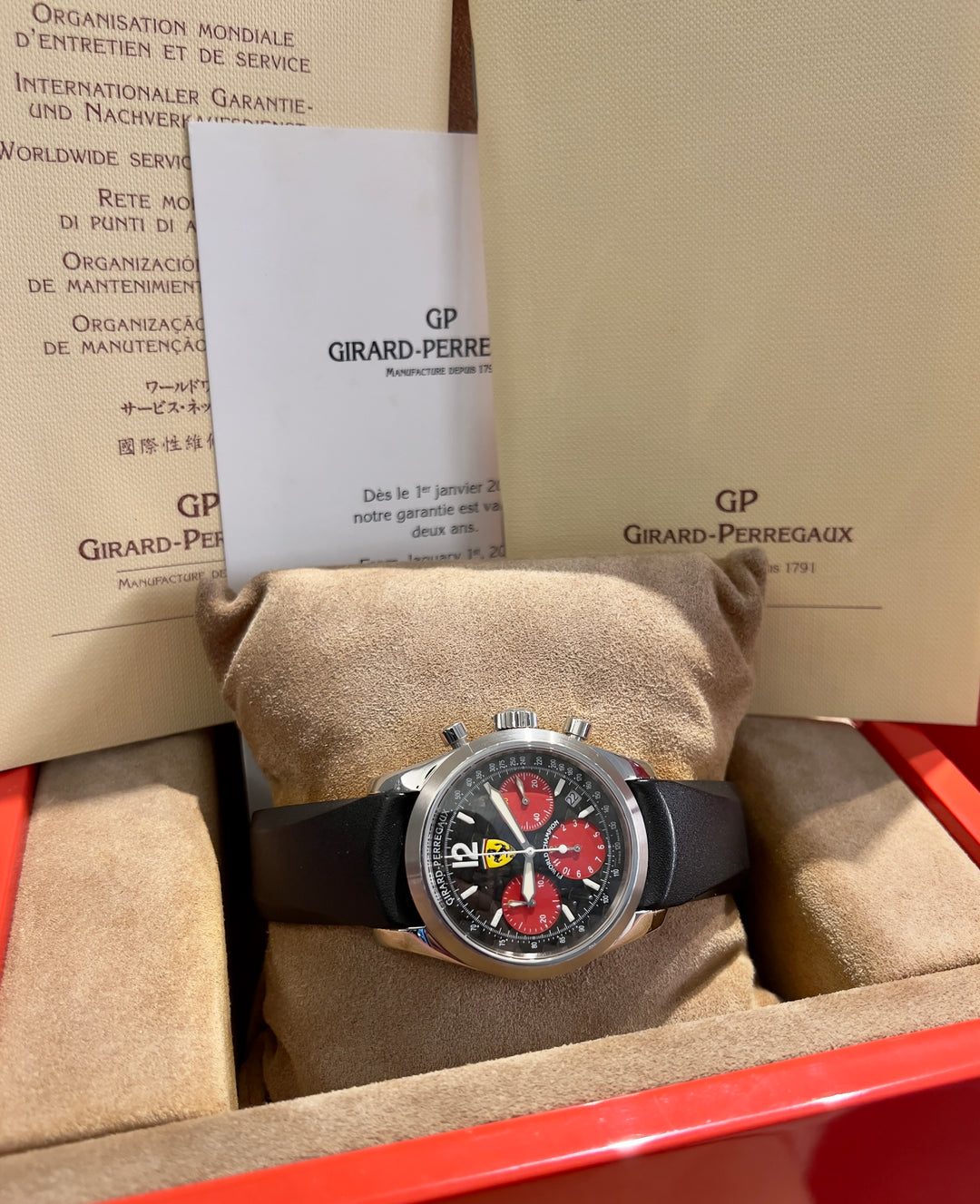 Girard Perregaux Ferrari F2002 World Champion