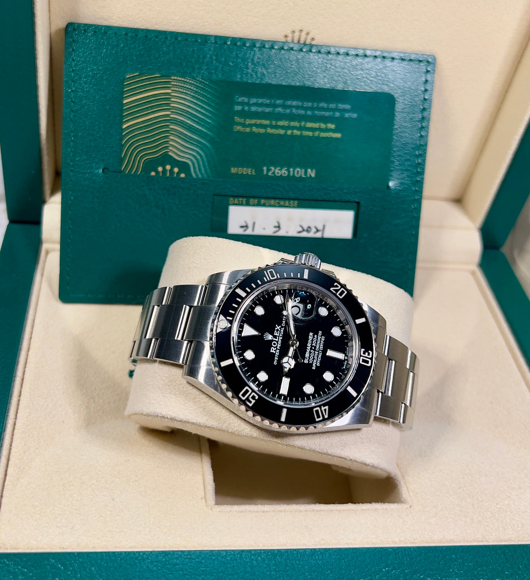 Rolex Submariner Date 126610LN | 2021