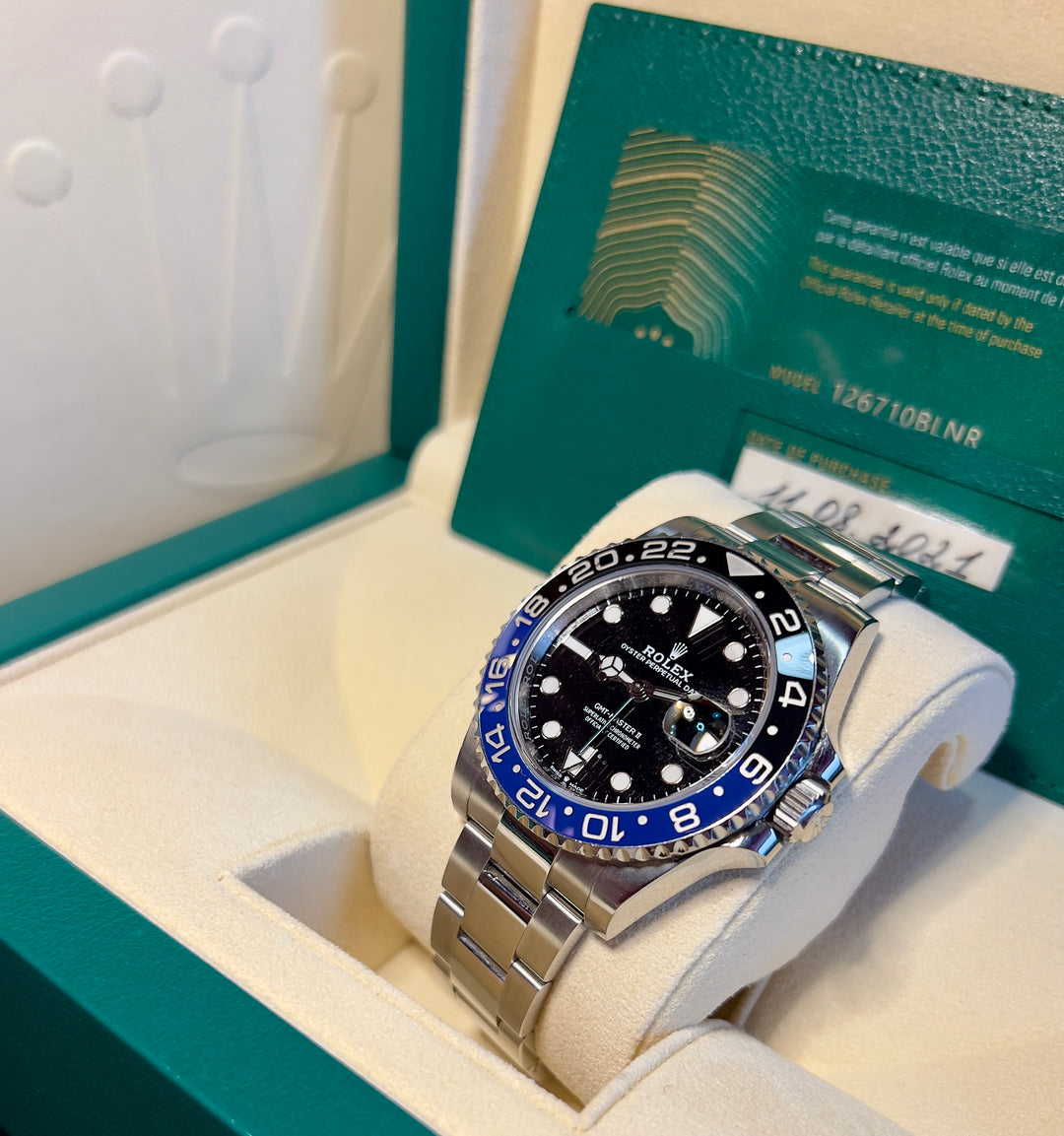 Rolex GMT-Master II 126710BLNR | 2021 | LIKE NEW