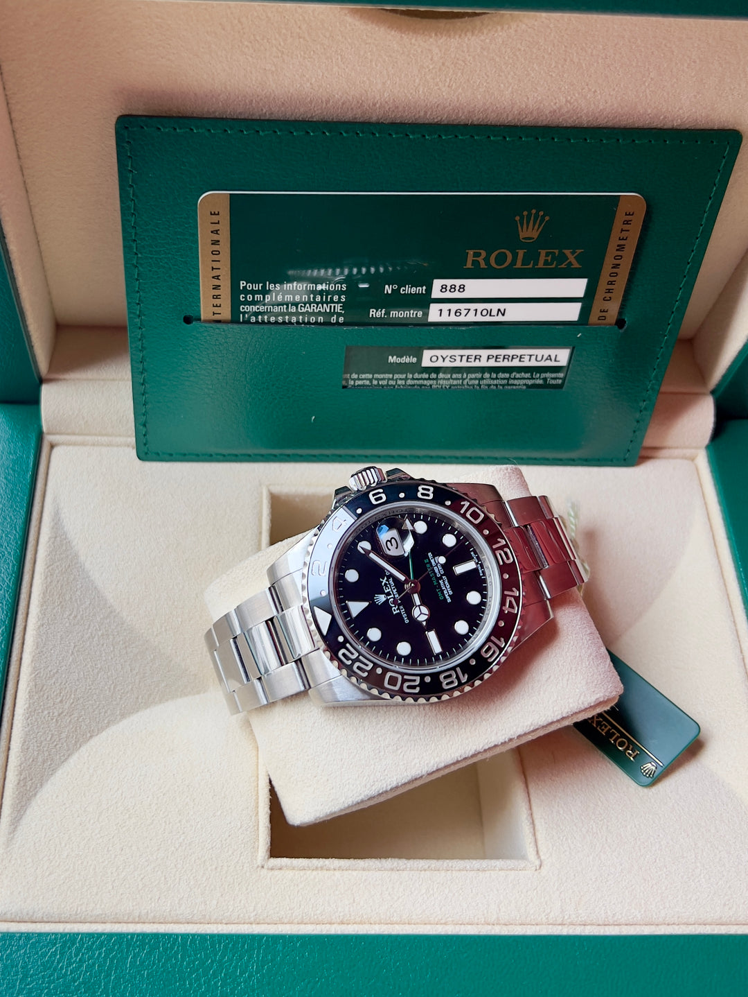 Rolex GMT-Master II 116710LN | 2008 | FULL SET