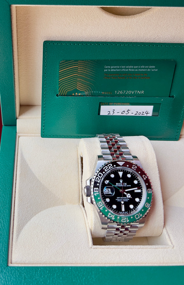 Rolex GMT-Master II 126720 VTNR | SPRITE | 2024 | LIKE NEW