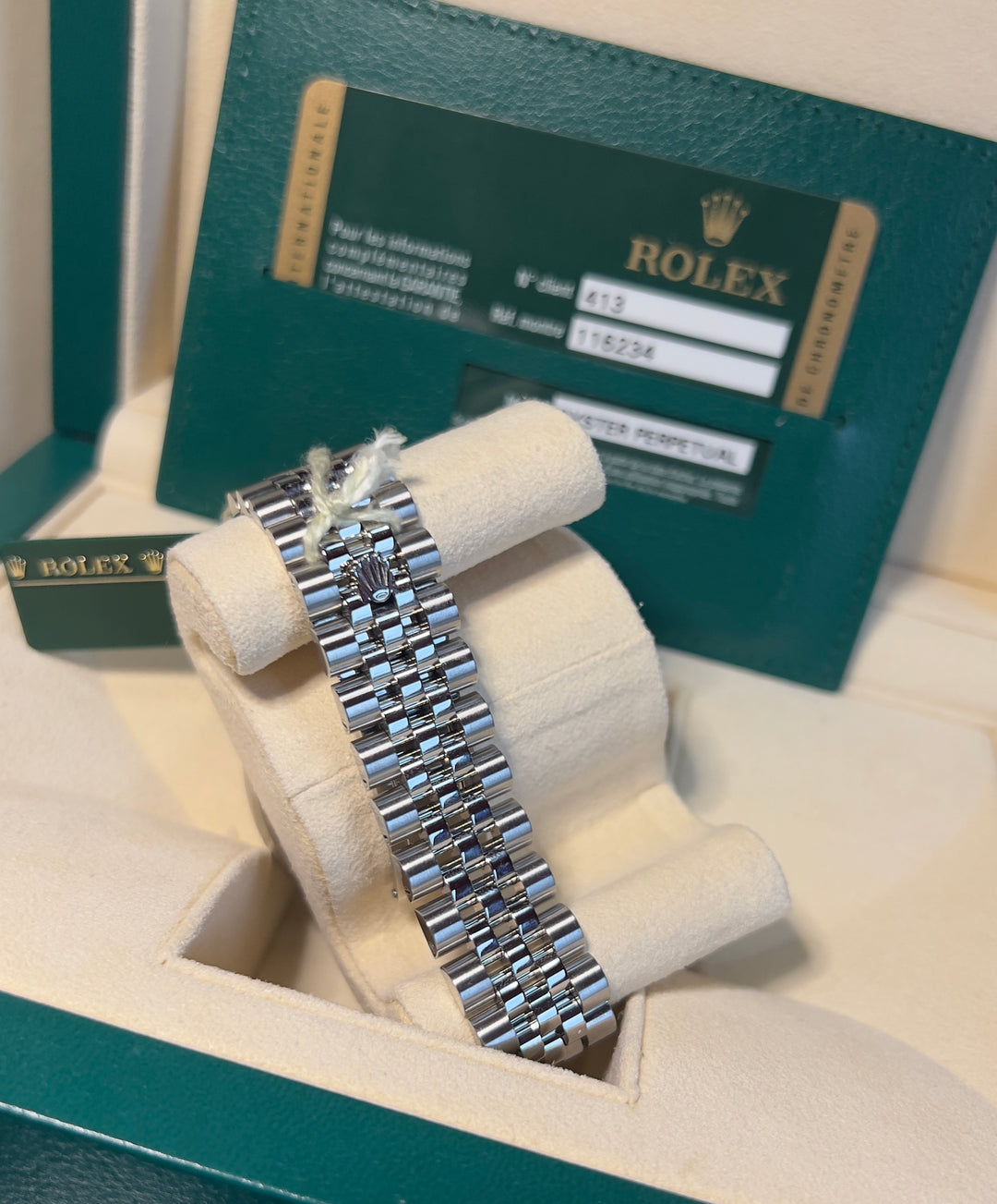 Rolex Datejust 116234 | DIAMOND DIAL | 2014 | LIKE NEW
