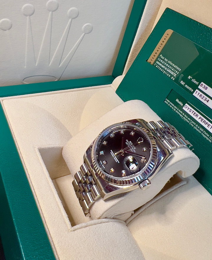 Rolex Datejust 116234 | DIAMOND DIAL | 2015