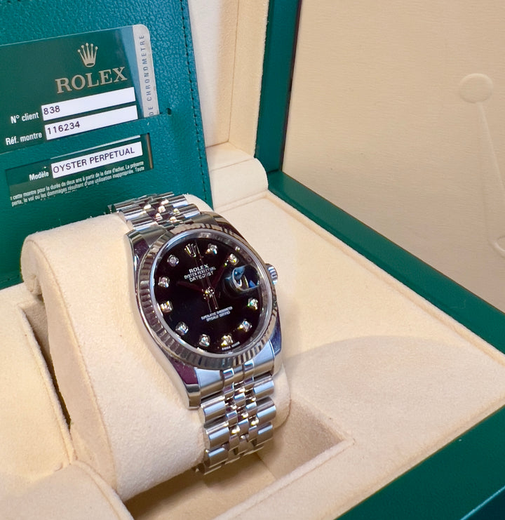 Rolex Datejust 116234 | DIAMOND DIAL | 2015