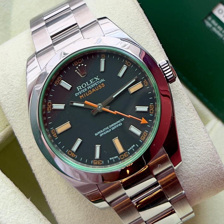 Rolex Milgauss 116400GV | 2010 | FULL SET | LIKE NEW
