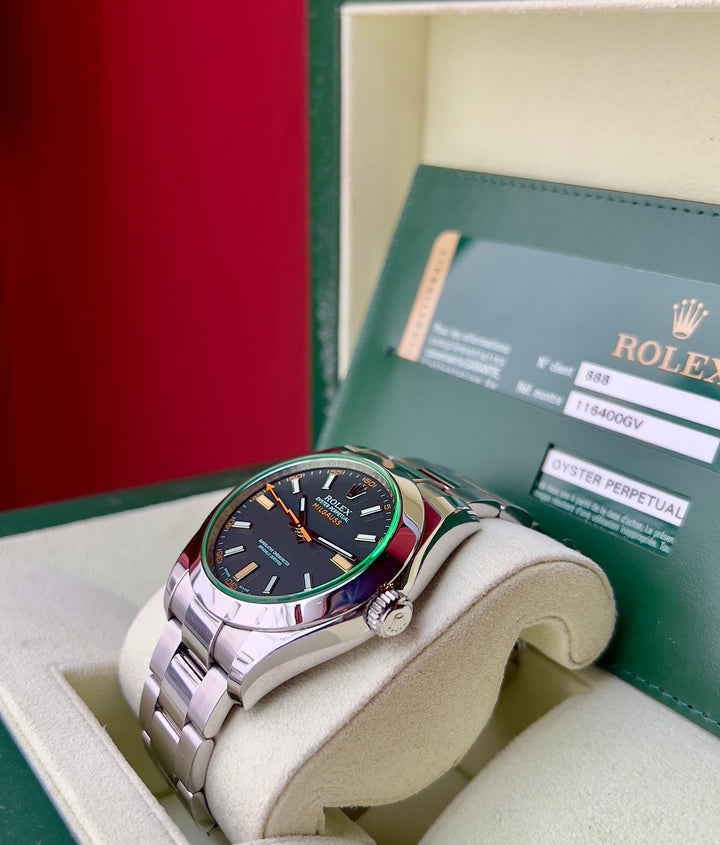 Rolex Milgauss 116400GV | 2010 | FULL SET | LIKE NEW