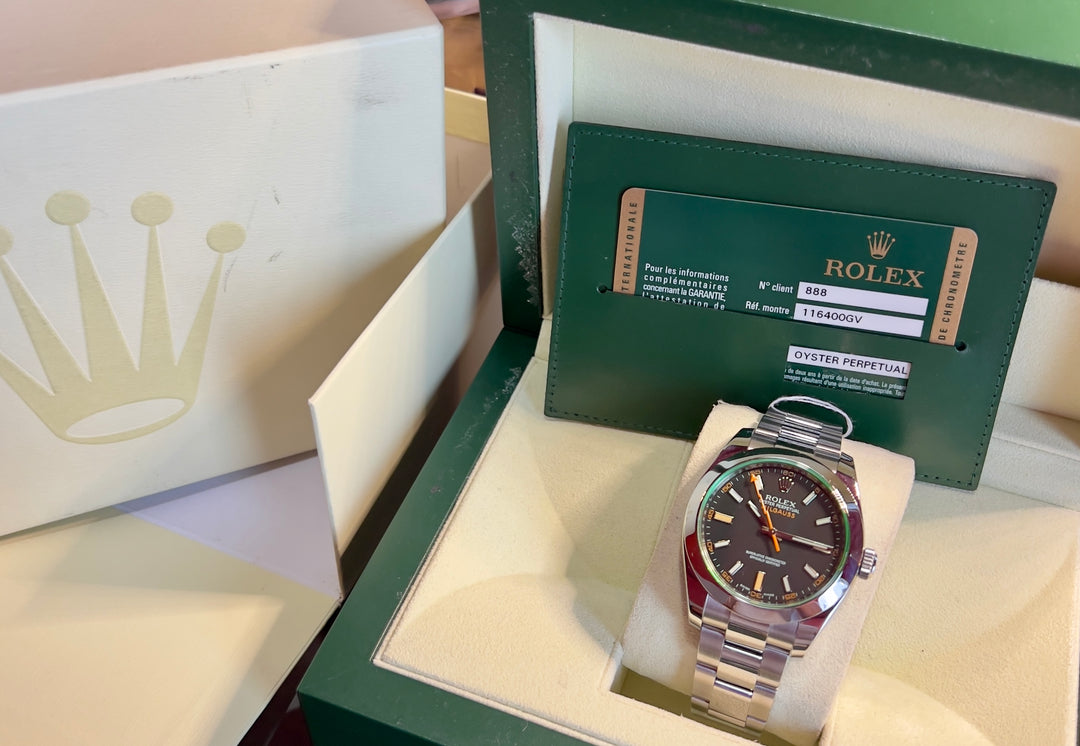 Rolex Milgauss 116400GV | 2010 | FULL SET | LIKE NEW