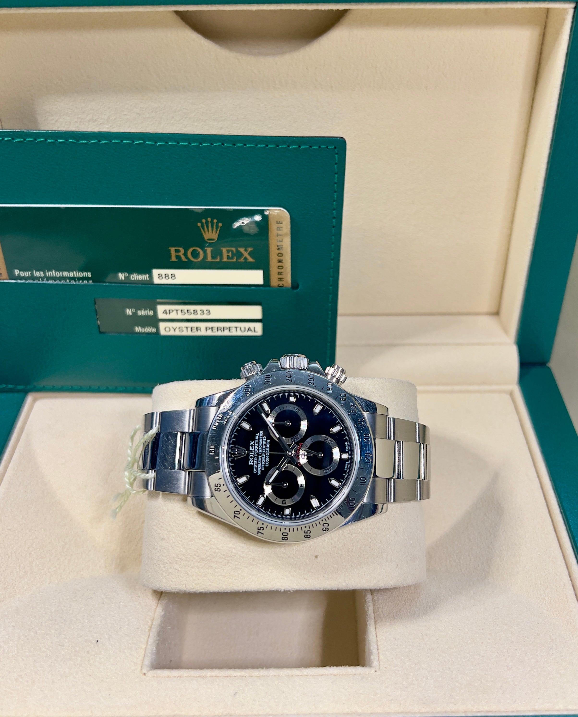 Rolex Daytona 116520 | 2012 | NEVER POLISHED – TOP WATCHES