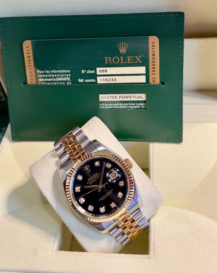 Rolex Datejust 116233 | DIAMOND | 2012 | LIKE NEW