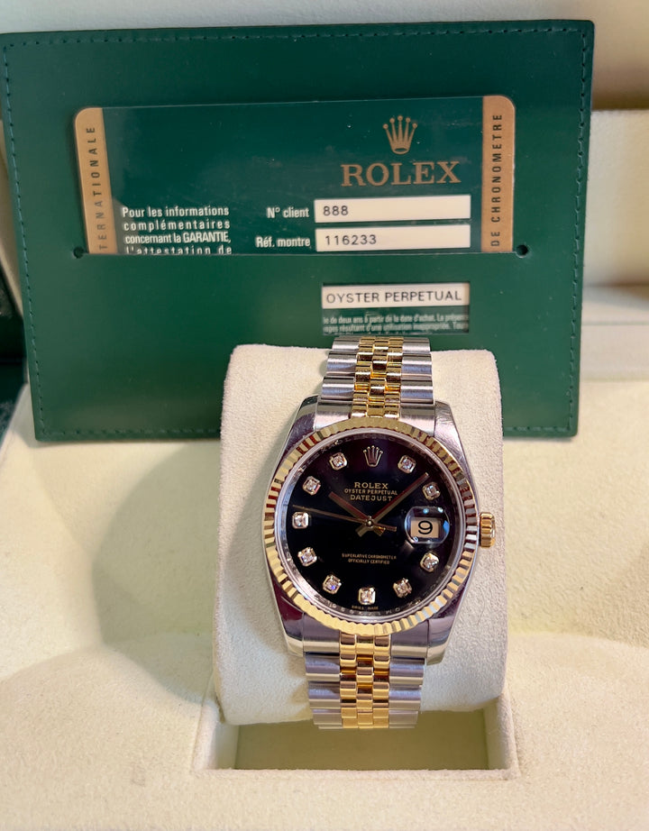 Rolex Datejust 116233 | DIAMOND | 2012 | LIKE NEW