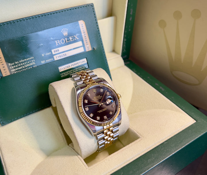 Rolex Datejust 116233 | DIAMOND | 2012 | LIKE NEW