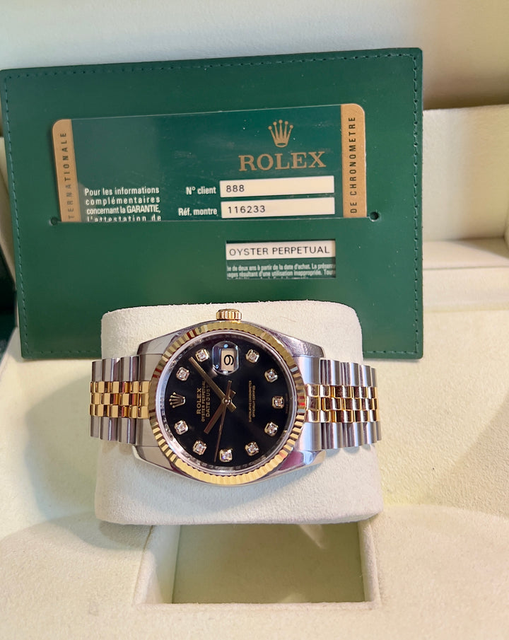 Rolex Datejust 116233 | DIAMOND | 2012 | LIKE NEW