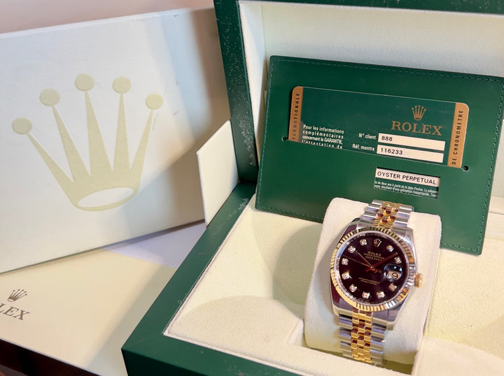 Rolex Datejust 116233 | DIAMOND | 2012 | LIKE NEW