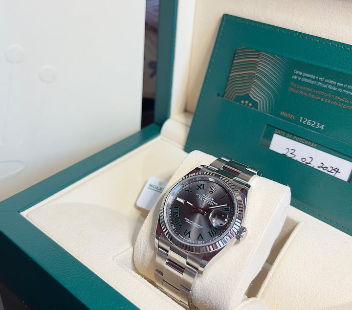 Rolex Datejust 126234 | WIMBLEDON | 2024 | LIKE NEW