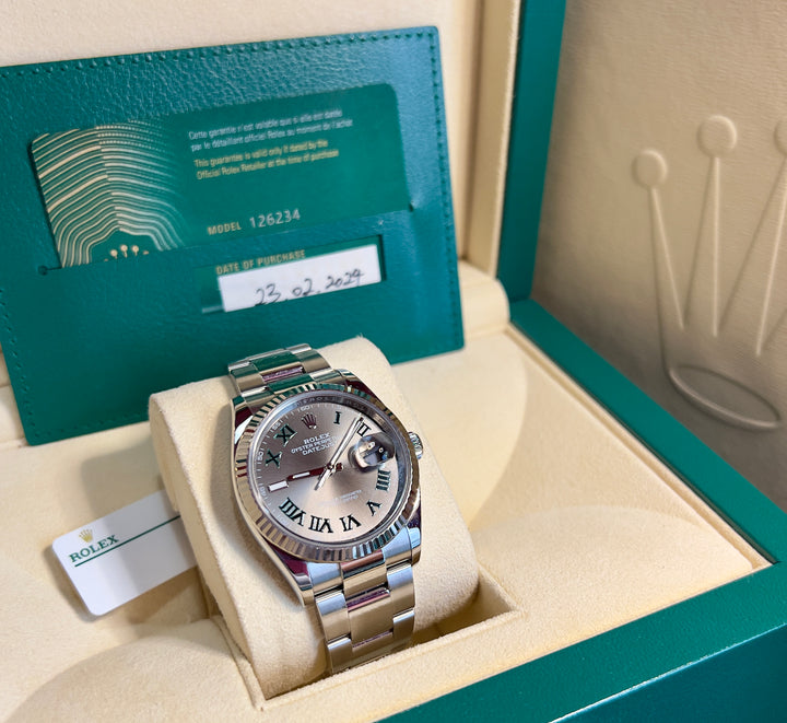 Rolex Datejust 126234 | WIMBLEDON | 2024 | LIKE NEW