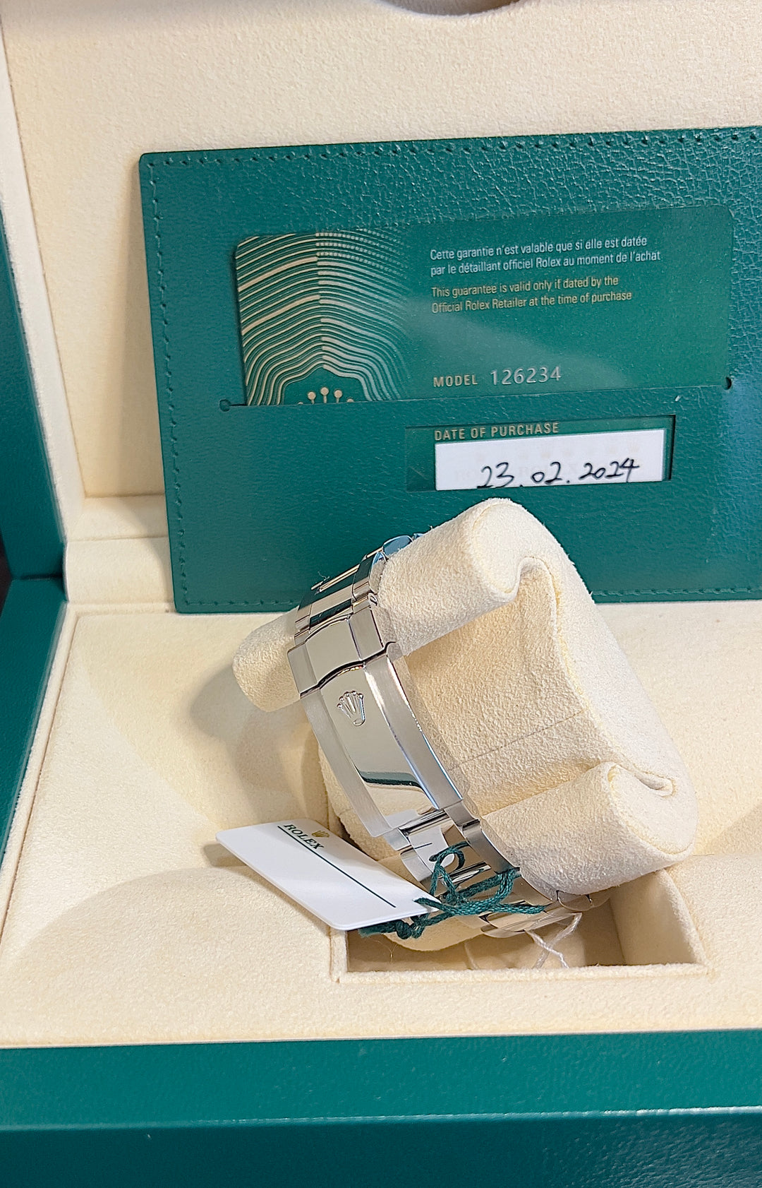 Rolex Datejust 126234 | WIMBLEDON | 2024 | LIKE NEW