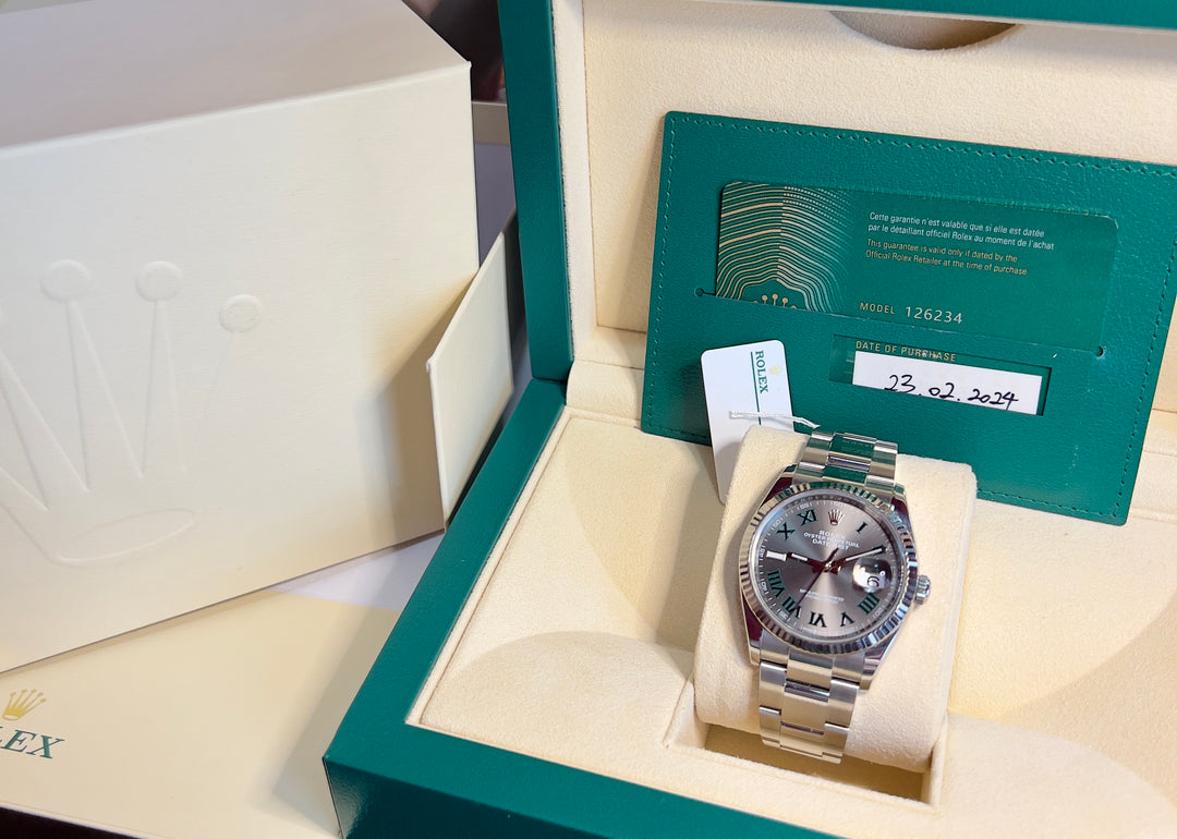 Rolex Datejust 126234 | WIMBLEDON | 2024 | LIKE NEW