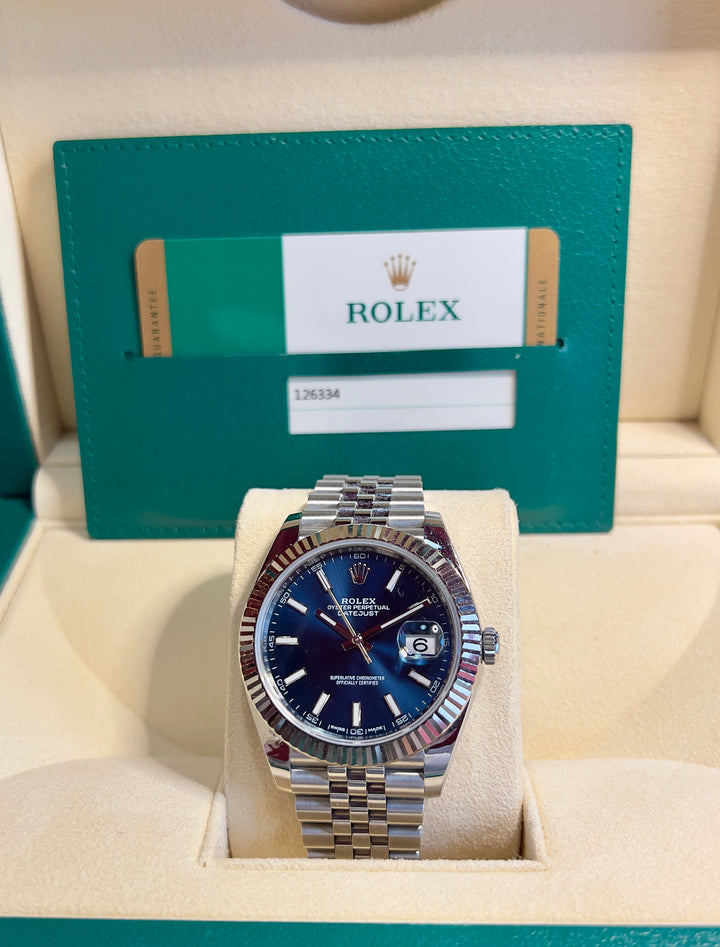 Rolex Datejust 116334 | 2017 | BLUE