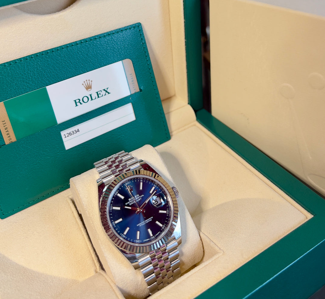 Rolex Datejust 116334 | 2017 | BLUE