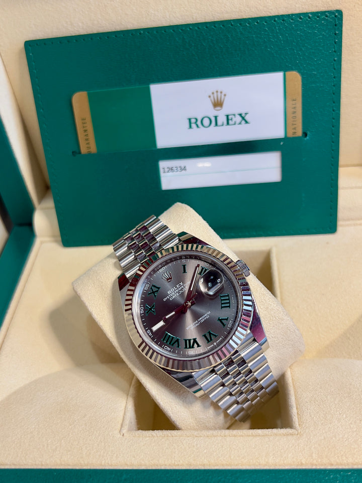 Rolex Datejust 126334 | WIMBLEDON | 2019 | FULL SET