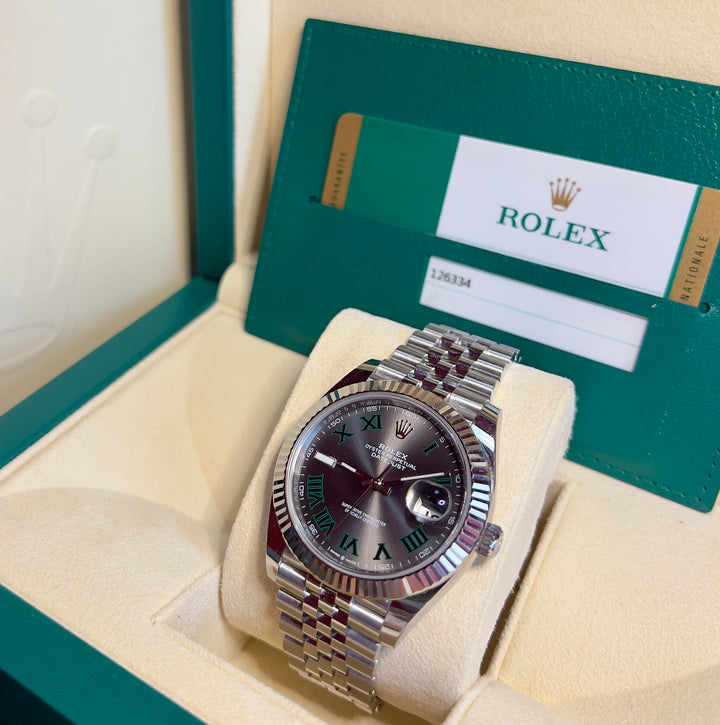 Rolex Datejust 126334 | WIMBLEDON | 2019 | FULL SET