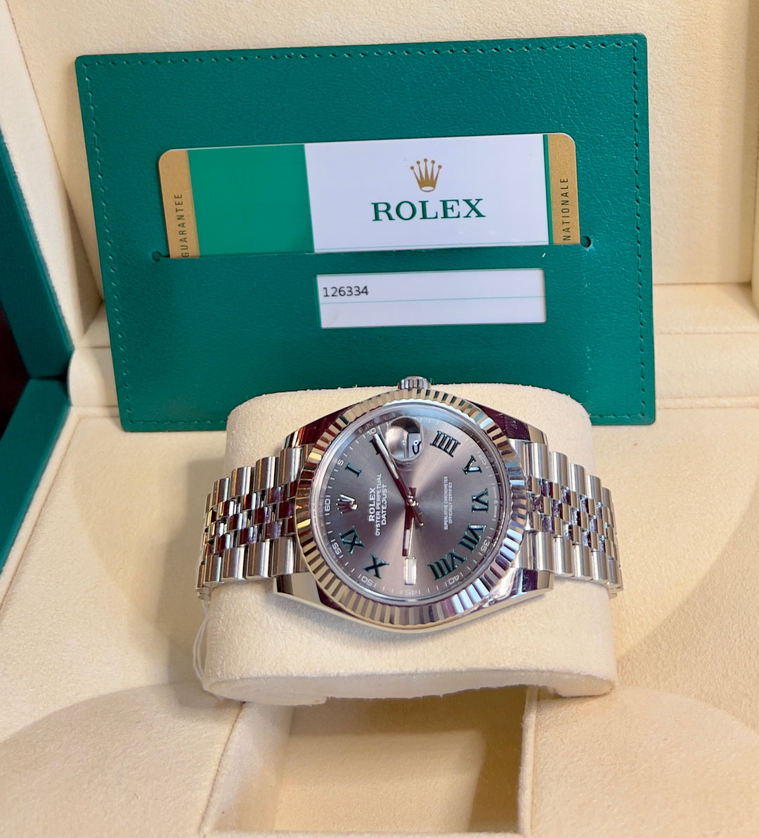 Rolex Datejust 126334 | WIMBLEDON | 2019 | FULL SET