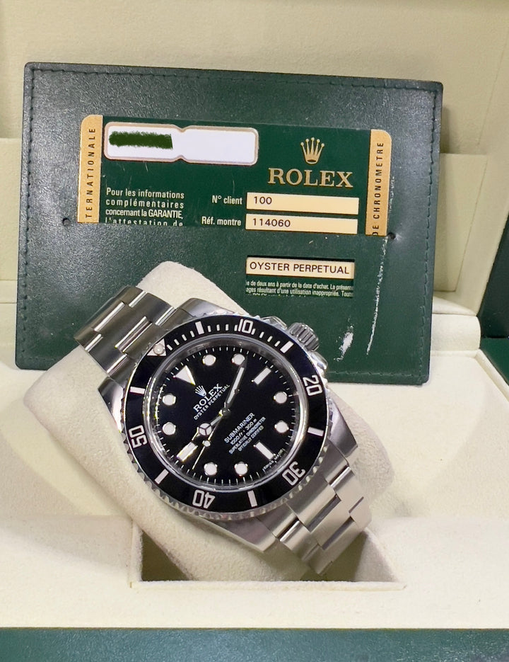 Rolex Submariner (No Date) 114060 | 2013