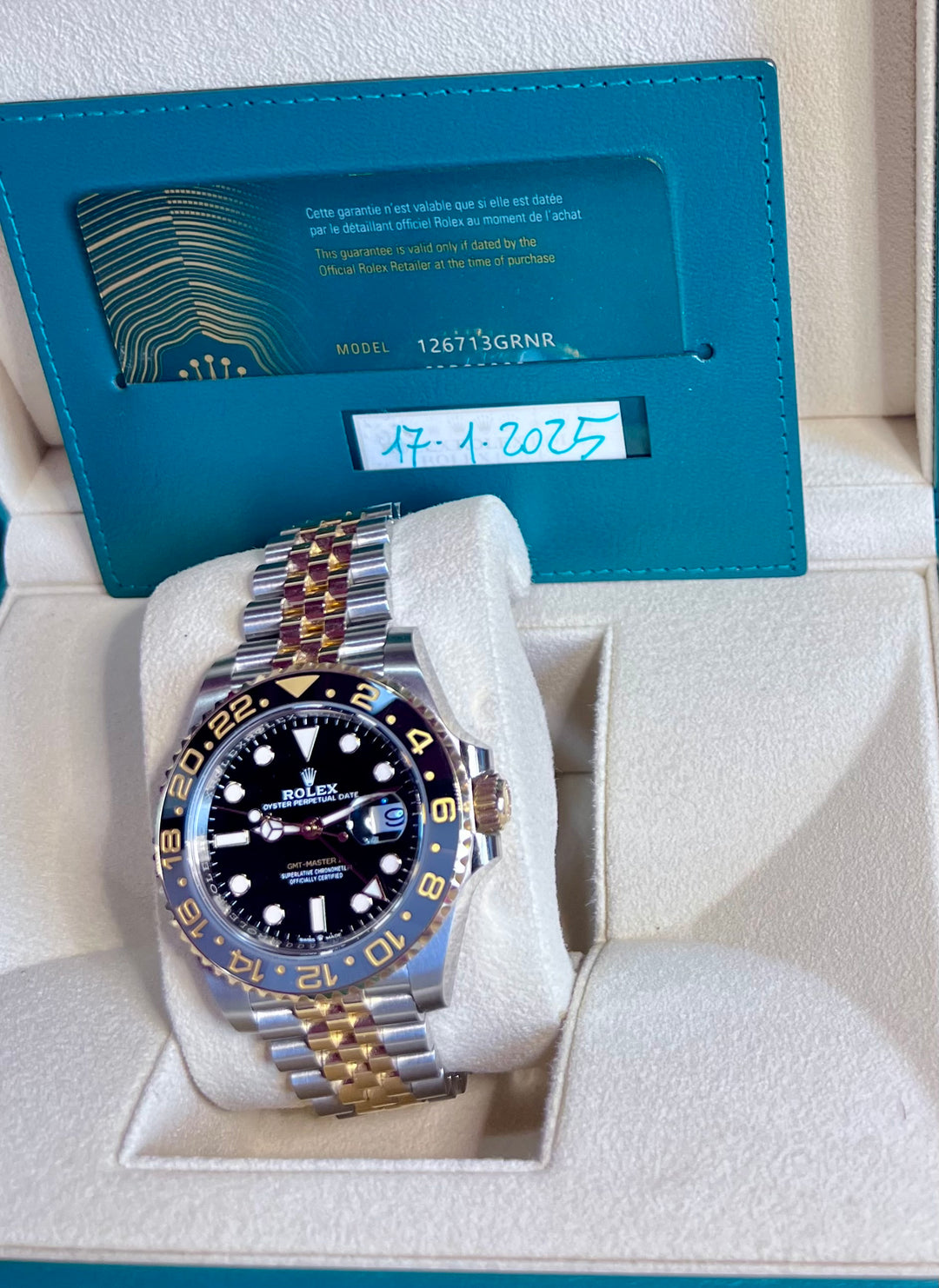 Rolex GMT-Master II 126713GRNR | 2025 | LIKE NEW | ZOOMBIE