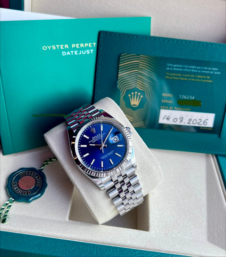Rolex Datejust 126234 | NEW | 2026