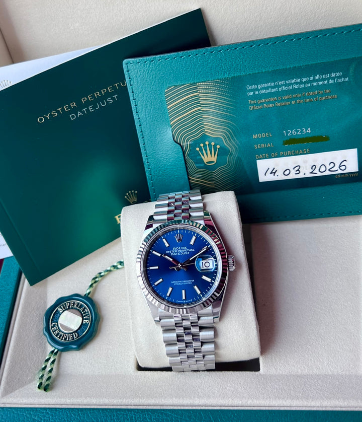 Rolex Datejust 126234 | NEW | 2026