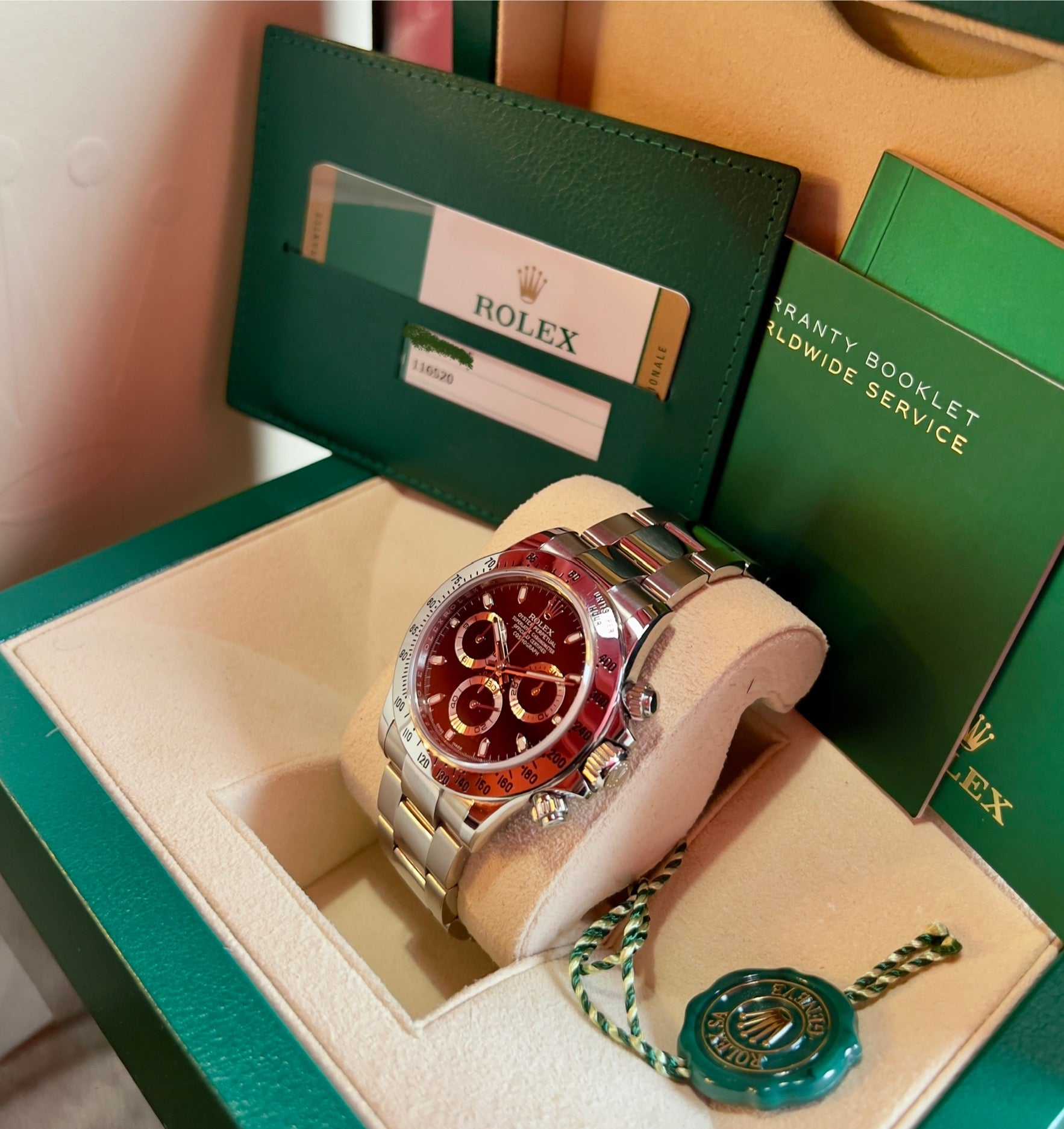 Rolex Daytona 116520 CHROMALIGHT | 2016 | SERVICE ROLEX 2024 – TOP