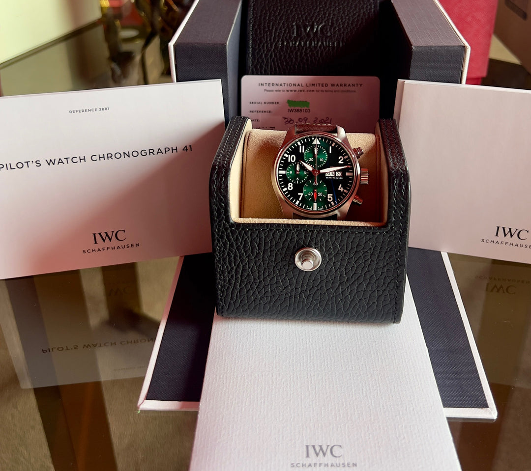 IWC ilot's Watch Chronograph 41 | NEW 2021 | GREEN