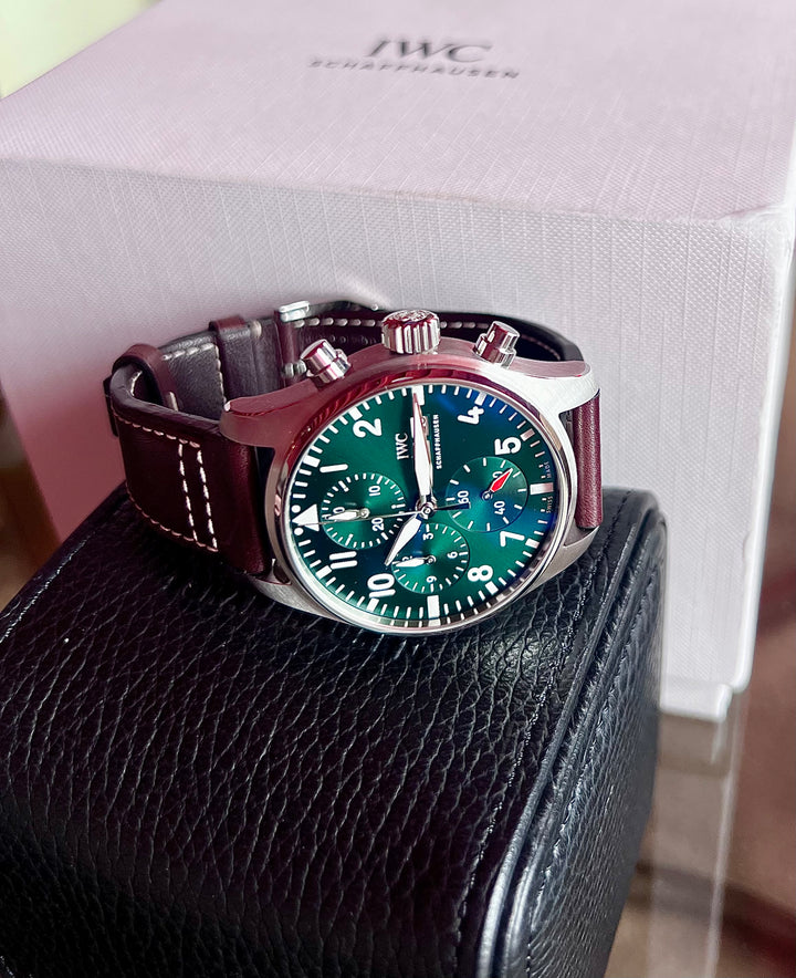 IWC ilot's Watch Chronograph 41 | NEW 2021 | GREEN