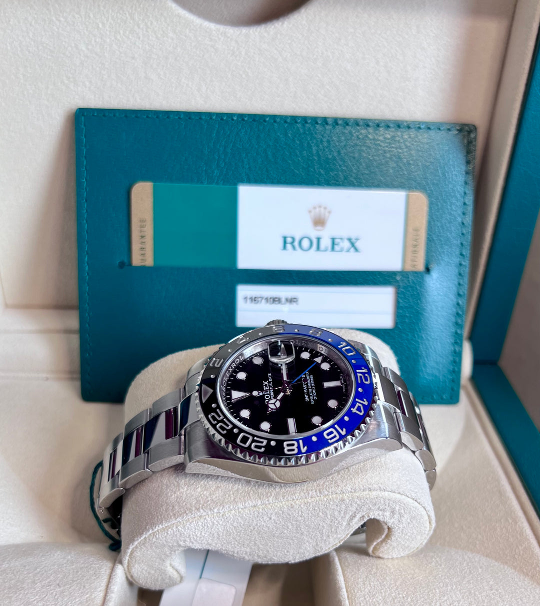 Rolex GMT-Master II 116710BLNR | 2018 | BATMAN | FULL SET
