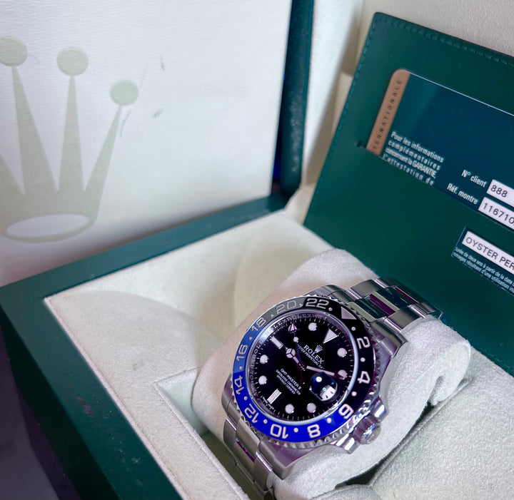 Rolex GMT-Master II 116710BLNR | 2014 | BATMAN | FULL SET