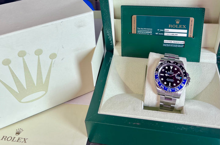 Rolex GMT-Master II 116710BLNR | 2014 | BATMAN | FULL SET