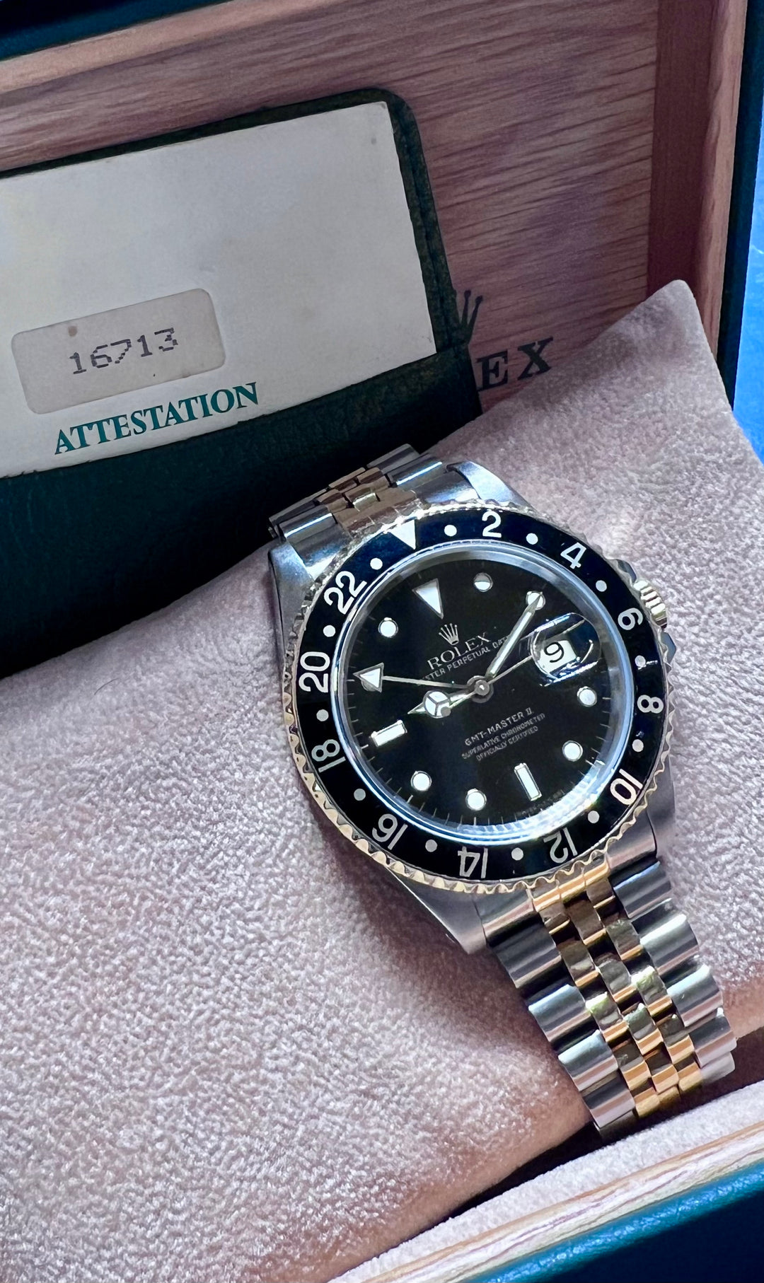 Rolex GMT-Master II 16713 | 1990 | FULL SET
