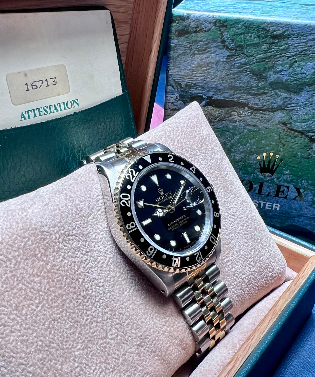 Rolex GMT-Master II 16713 | 1990 | FULL SET