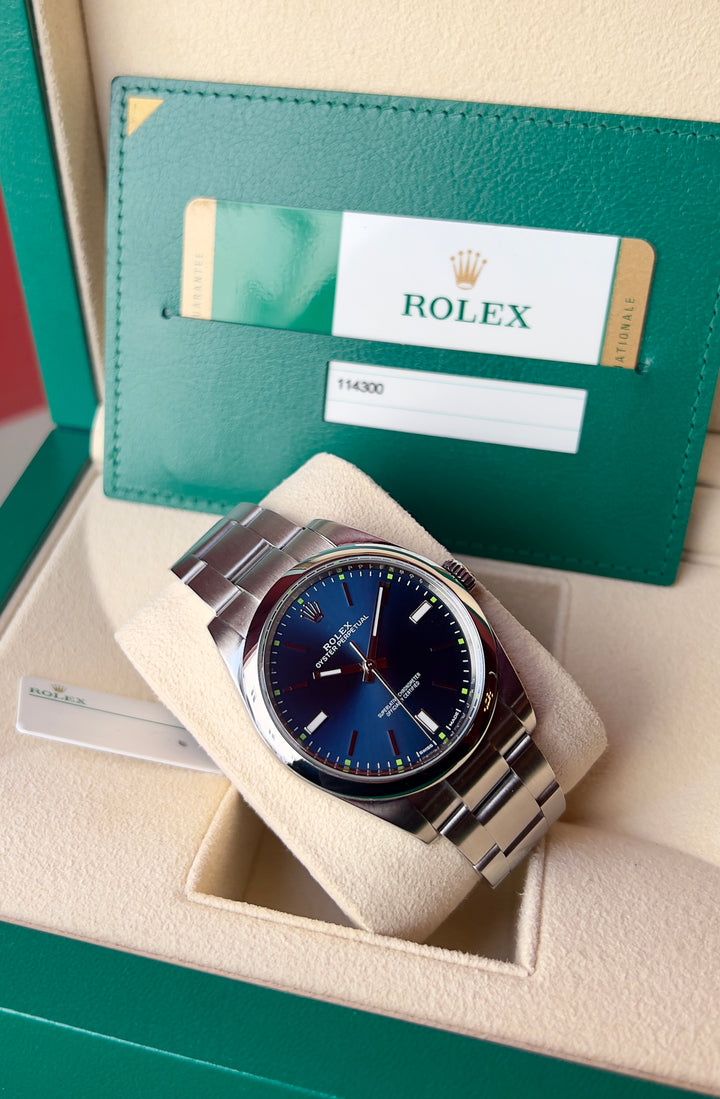 Rolex Oyster Perpetual 39 114300 | 2017 | LIKE NEW