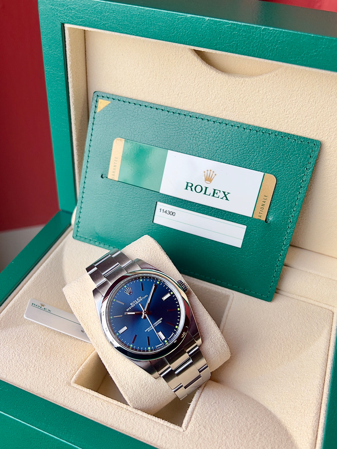 Rolex Oyster Perpetual 39 114300 | 2017 | LIKE NEW