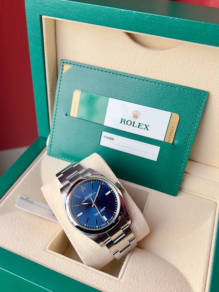 Rolex Oyster Perpetual 39 114300 | 2017 | LIKE NEW