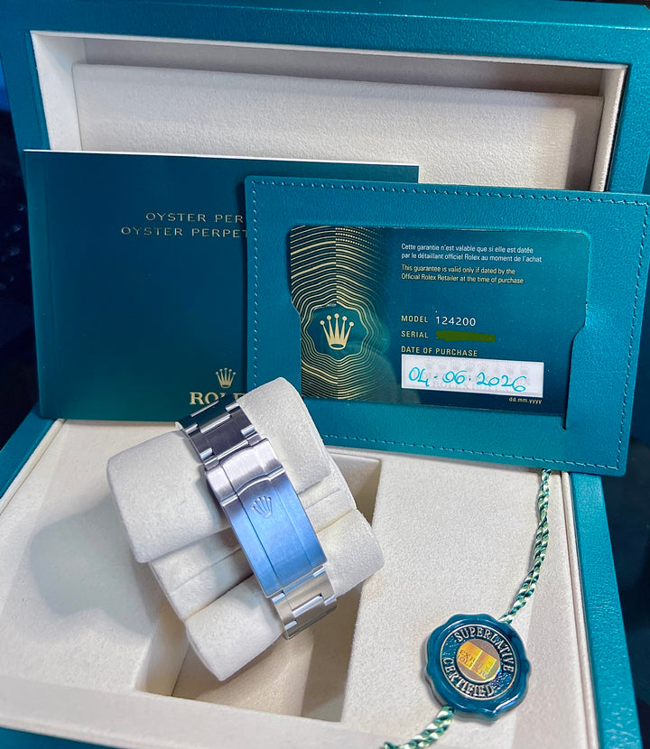 Rolex Oyster Perpetual 124200 | PISTACCHIO | NEW 2026