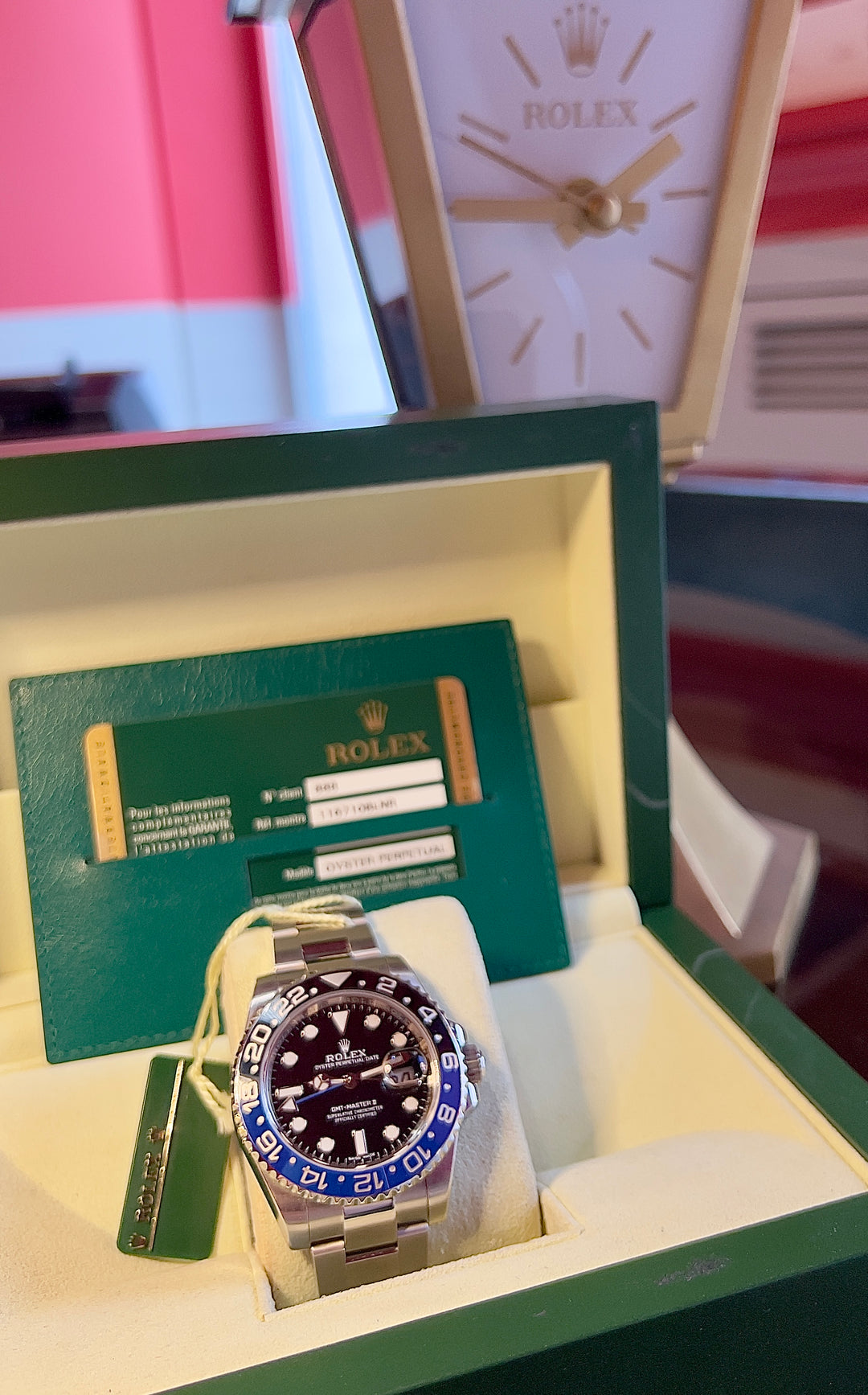 Rolex GMT-Master II "Batman" 116710BLNR | 2015 | LIKE NEW