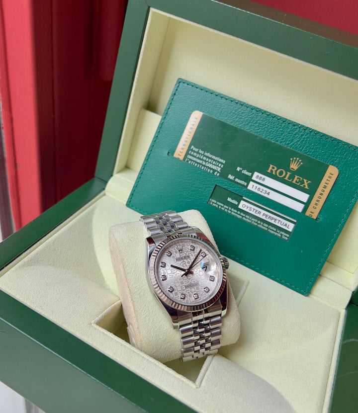 Rolex Datejust 36 116234 DIAMOND | 2012