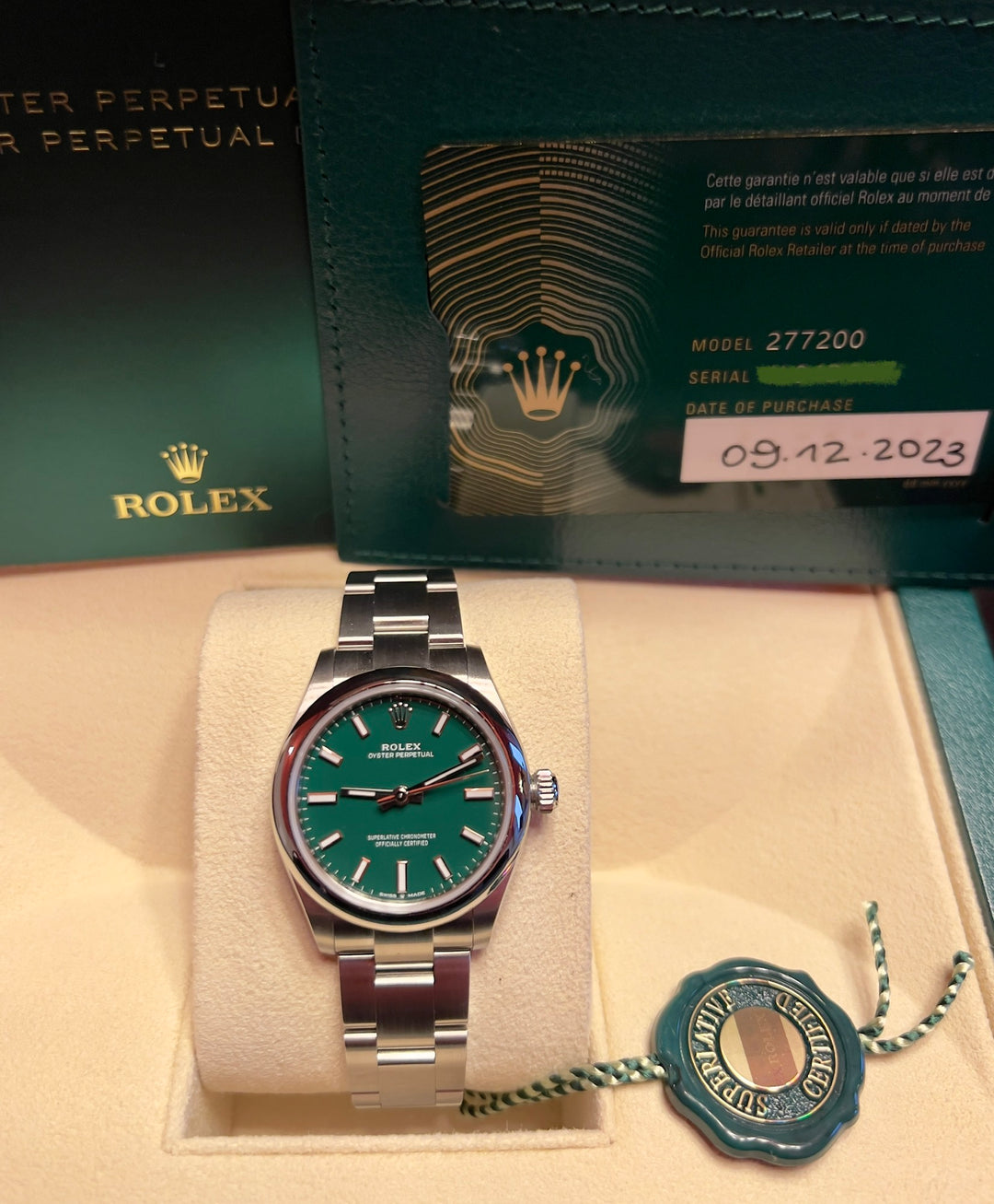 Rolex Oyster Perpetual 31 277200 NEW 12.2023 | ITA