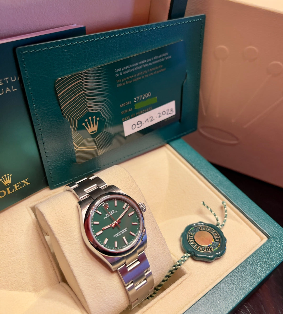 Rolex Oyster Perpetual 31 277200 NEW 12.2023 | ITA