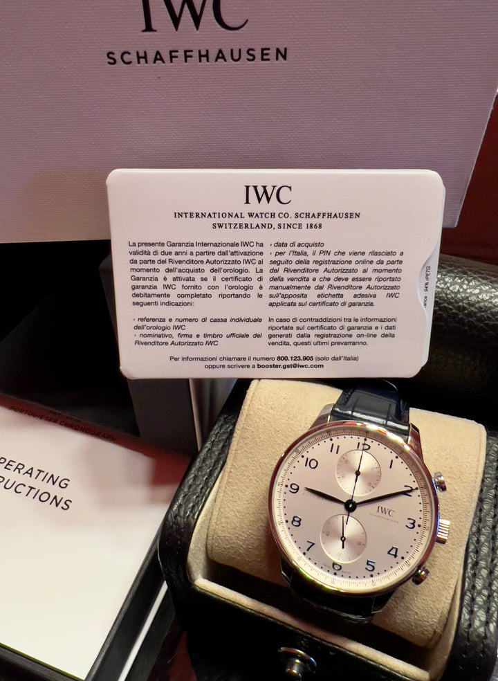 IWC Portuguese Chronograph NEW 12.2023 | ITA